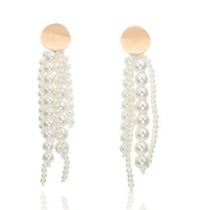 Pearl Dangling Earrings ready to wear